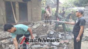 Sentuhan Kemanusiaan di Buleleng: Babinsa dan Warga Pengulon Runtuhkan Rumah Yatim Piatu, Siap Bangun Impian Baru