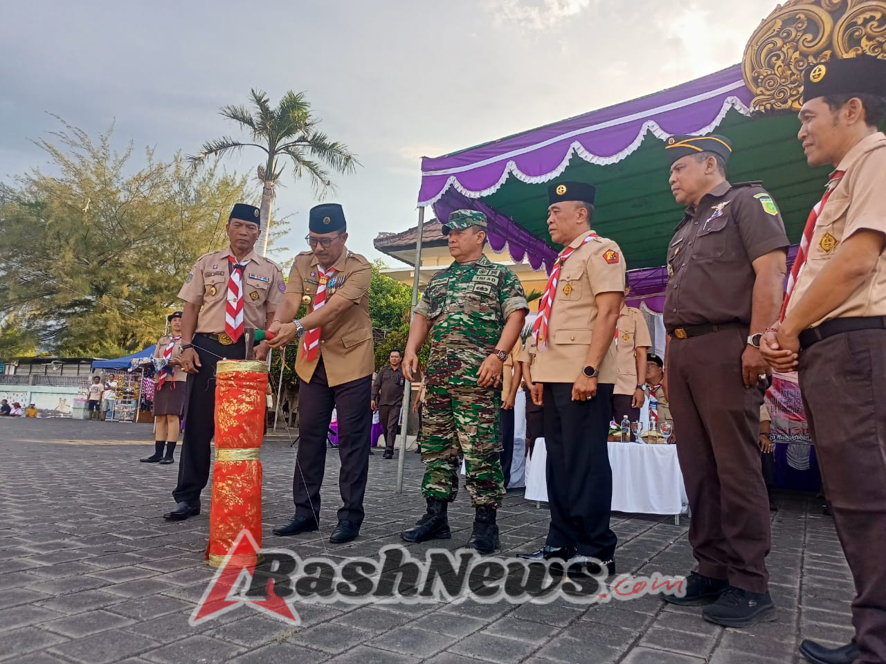 Upacara Pembukaan Jambore Pramuka Buleleng 2025 Berjalan Tertib, Aman, dan Lancar