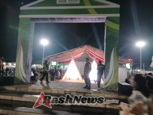 Babinsa Koramil 1628-01/Taliwang Amankan Penutupan Pekan KTNA XVII dan Agro Expo NTB 2025