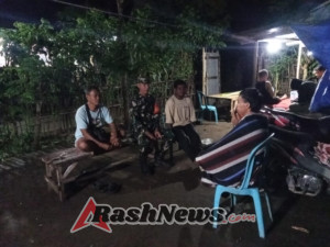 Piket Koramil Sekongkang Turun Patroli Malam, Tingkatkan Keamanan Wilayah