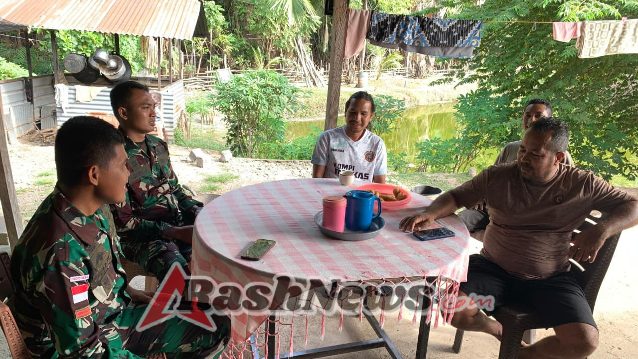 BatasYonarmed 12 Kostrad Tingkatkan Kemanunggalan Lewat Komunikasi Sosial di Motaain