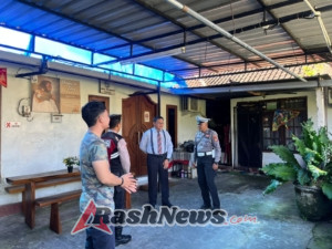 Beri Rasa Aman Kepada Umat Nasrani, Pawas Bersama Anggota Sambangi Tempat Ibadah PPI Sembung