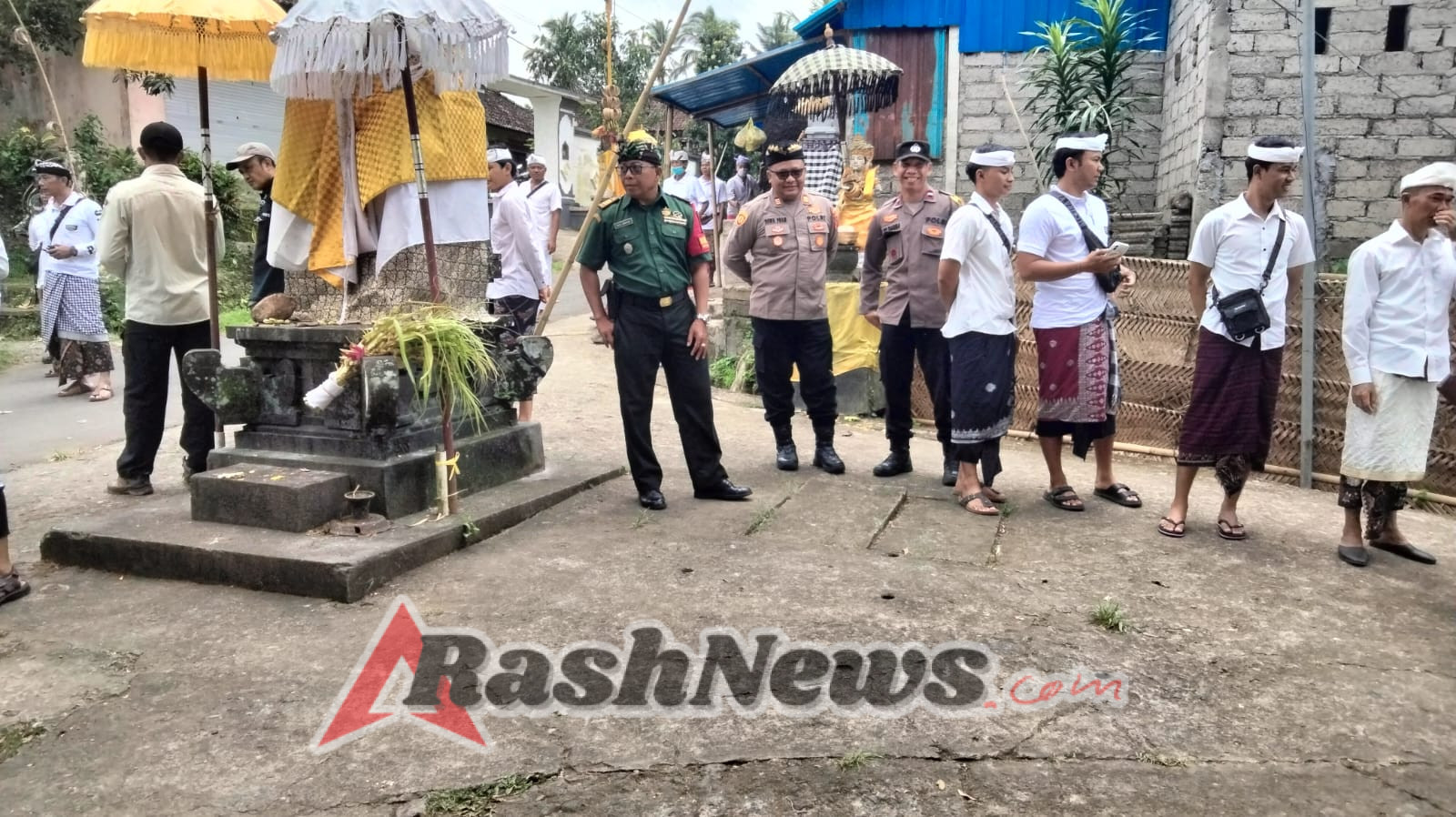 Kapolsek Seltim hadiri Kegiatan Ngenteg Linggih di Adat Gunung Salak