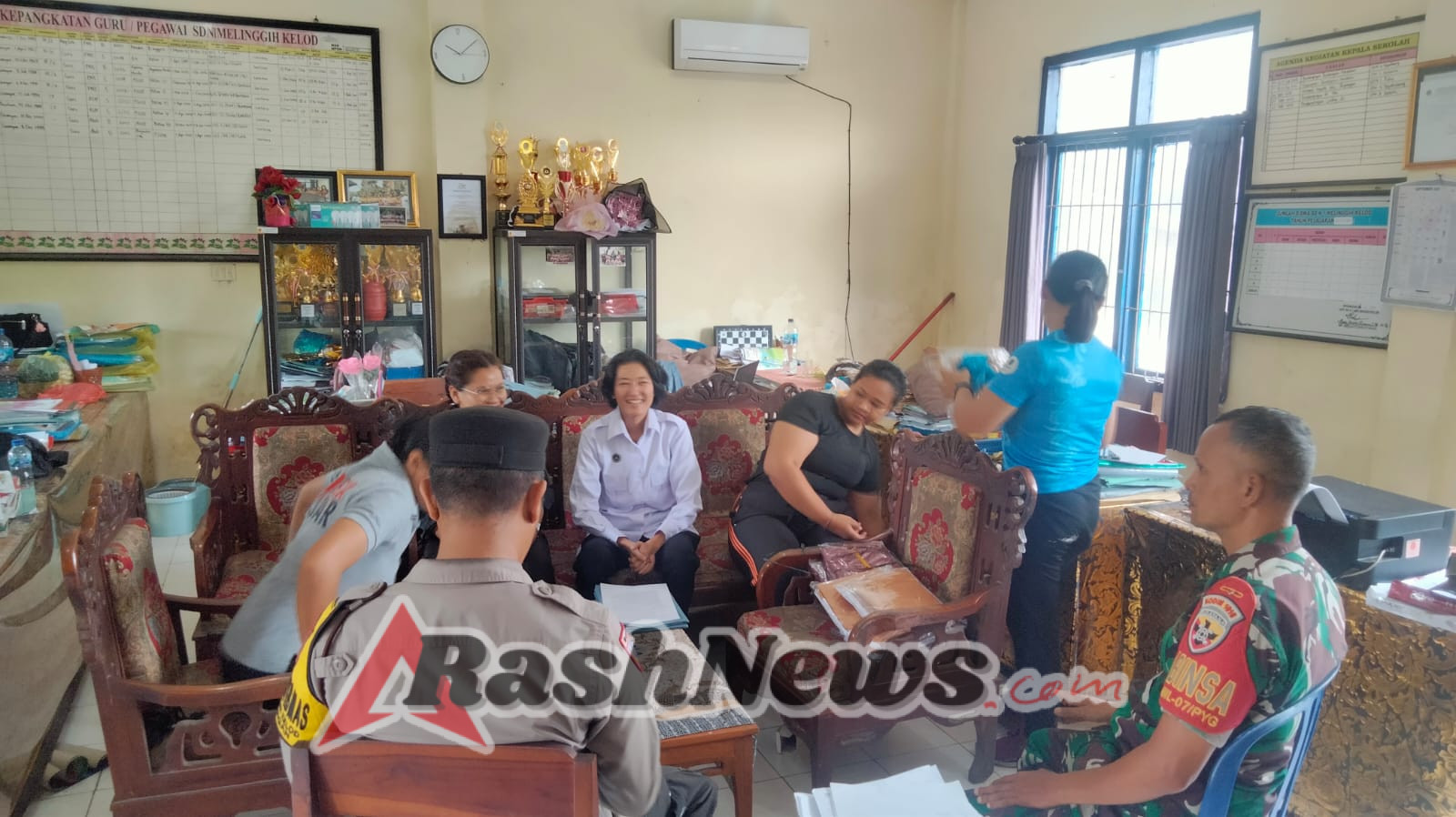 Pendampingan Babinsa di Sekolah-Sekolah Wujud Dukungan terhadap Program Pemerintah