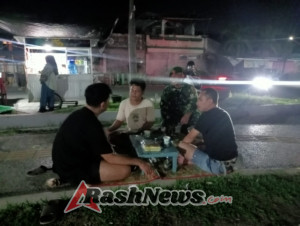 Koramil 1628-01/Taliwang Intensifkan Patroli Malam Demi Keamanan Wilayah