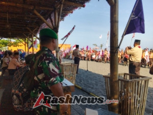 Kehadiran TNI-Polri juga memberikan rasa nyaman bagi peserta, pembina, maupun masyarakat yang turut hadir menyaksikan kegiatan