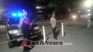 Polsek Kuta Utara Patroli Jelang Subuh Cegah Gangguan Kamtibmas Di Jalan Gatsu Barat