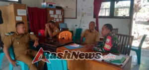 Sinergi Babinsa dan Aparat Kelurahan Mokdale Lewat Komsos