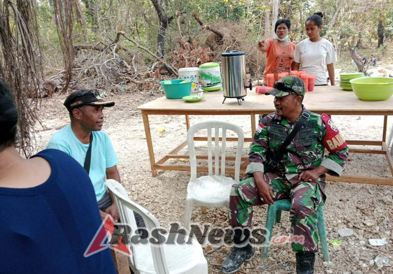 Sinergi Babinsa, Camat, dan Jemaat Bahas Pembangunan Gedung Gereja di Temas