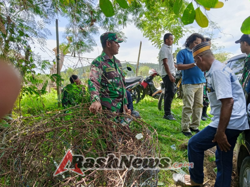 Kehadiran Babinsa di Syukuran KTT Lang Glamook Disambut Hangat Petani dan Peternak Desa Beru