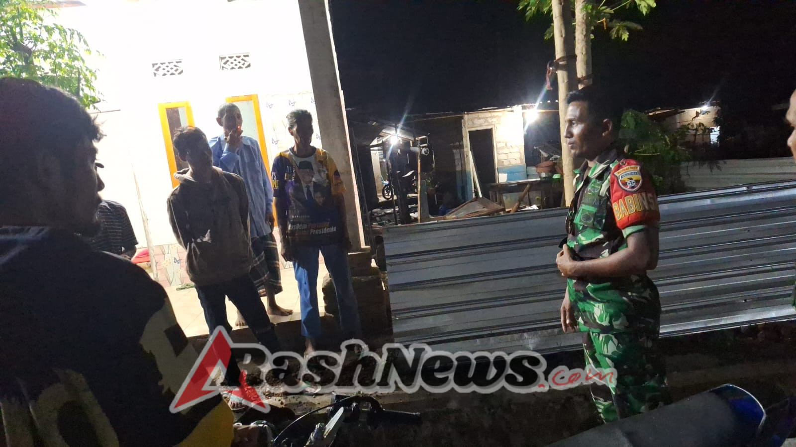 ‎Patroli Malam Babinsa, Bentuk Nyata Komitmen Kodim 1607/Sumbawa