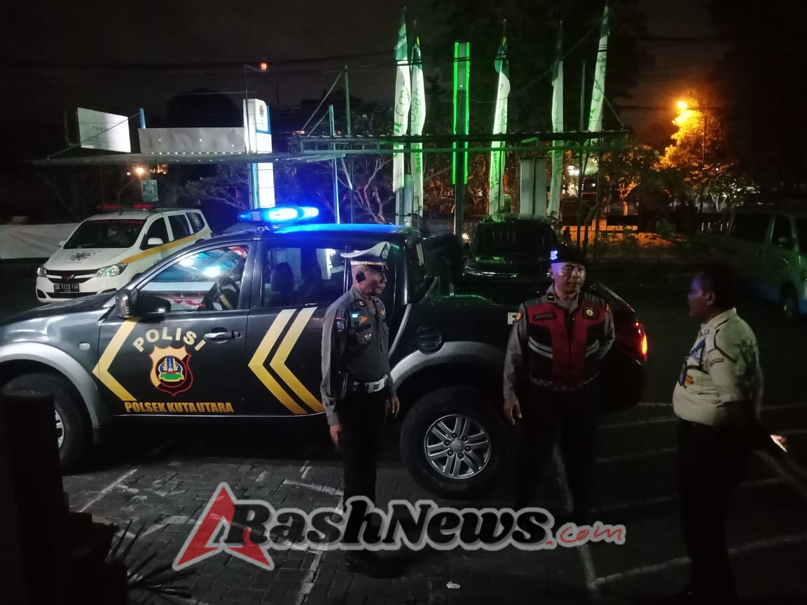 Pawas Iptu Nyoman Suryawan Pimpin  Patroli Sambangi Pegadaian Kerobokan