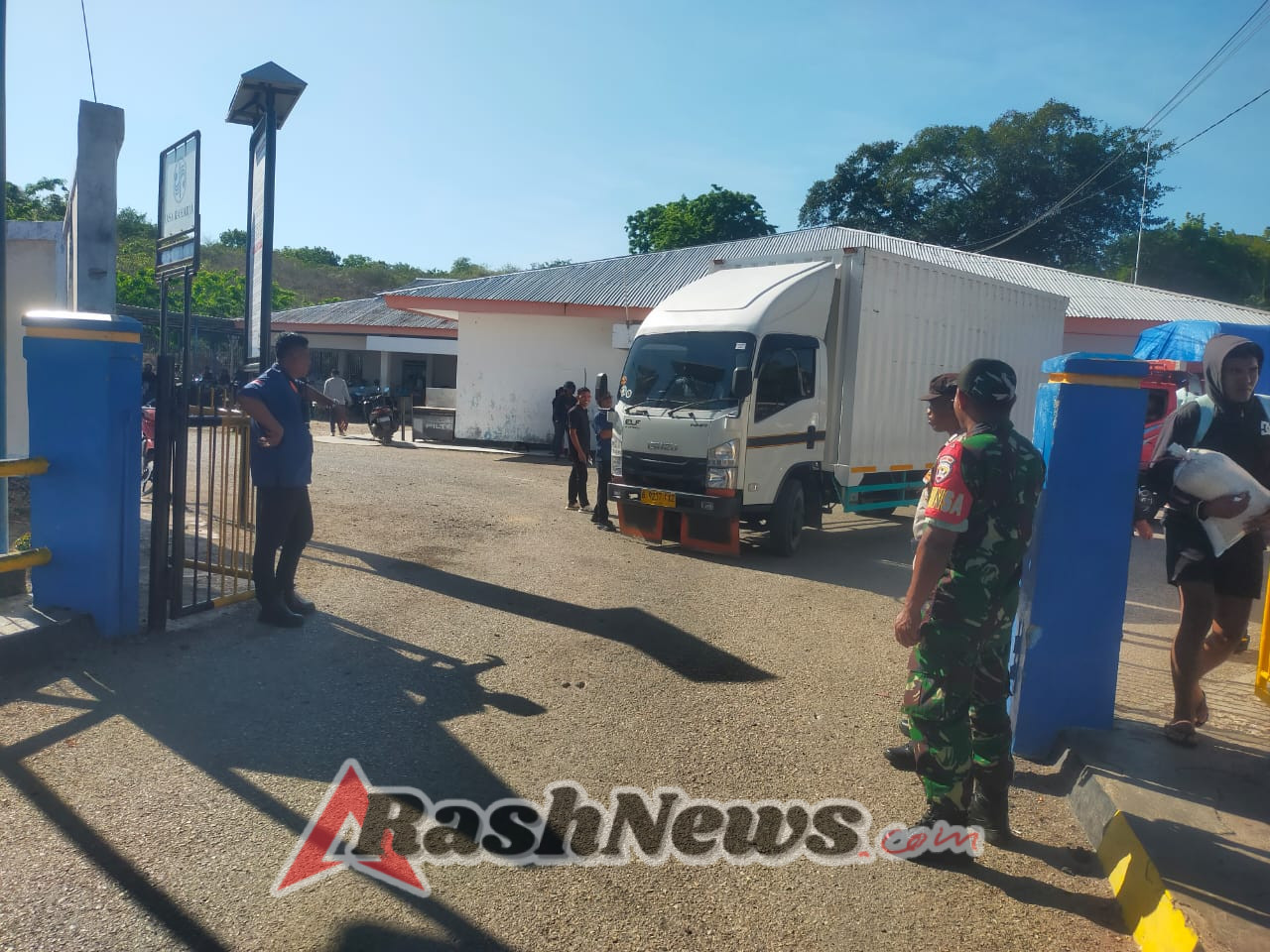 Keberangkatan Kapal Fery Garda Maritim 3 di Pantai Baru Berlangsung Aman dan Tertib