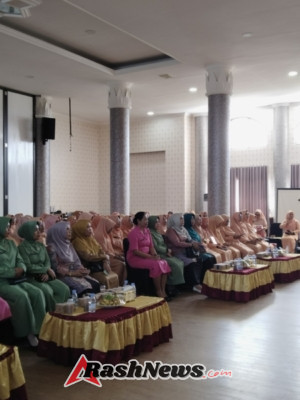 Persit Sumbawa Barat Tingkatkan Kualitas Diri Lewat Public Speaking dan Table Manner Empowerment