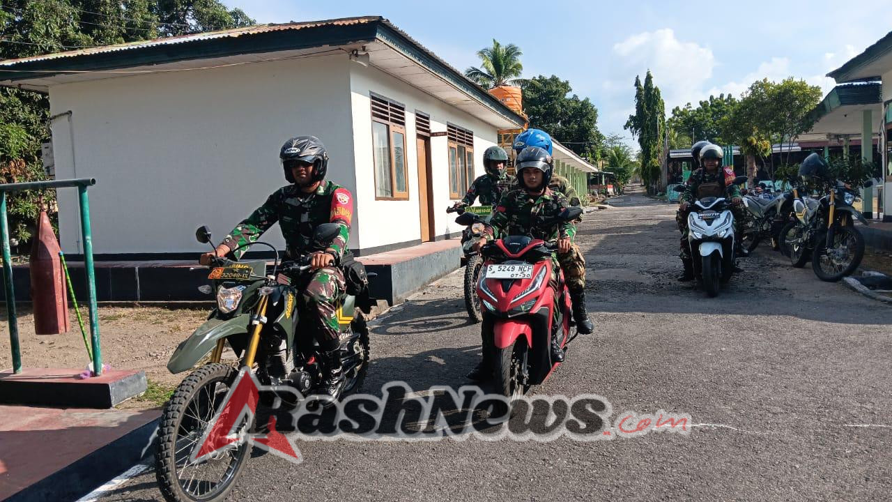Pengamanan Rutin Babinsa, Wujud TNI Hadir untuk Rakyat di Pelabuhan Poto Tano