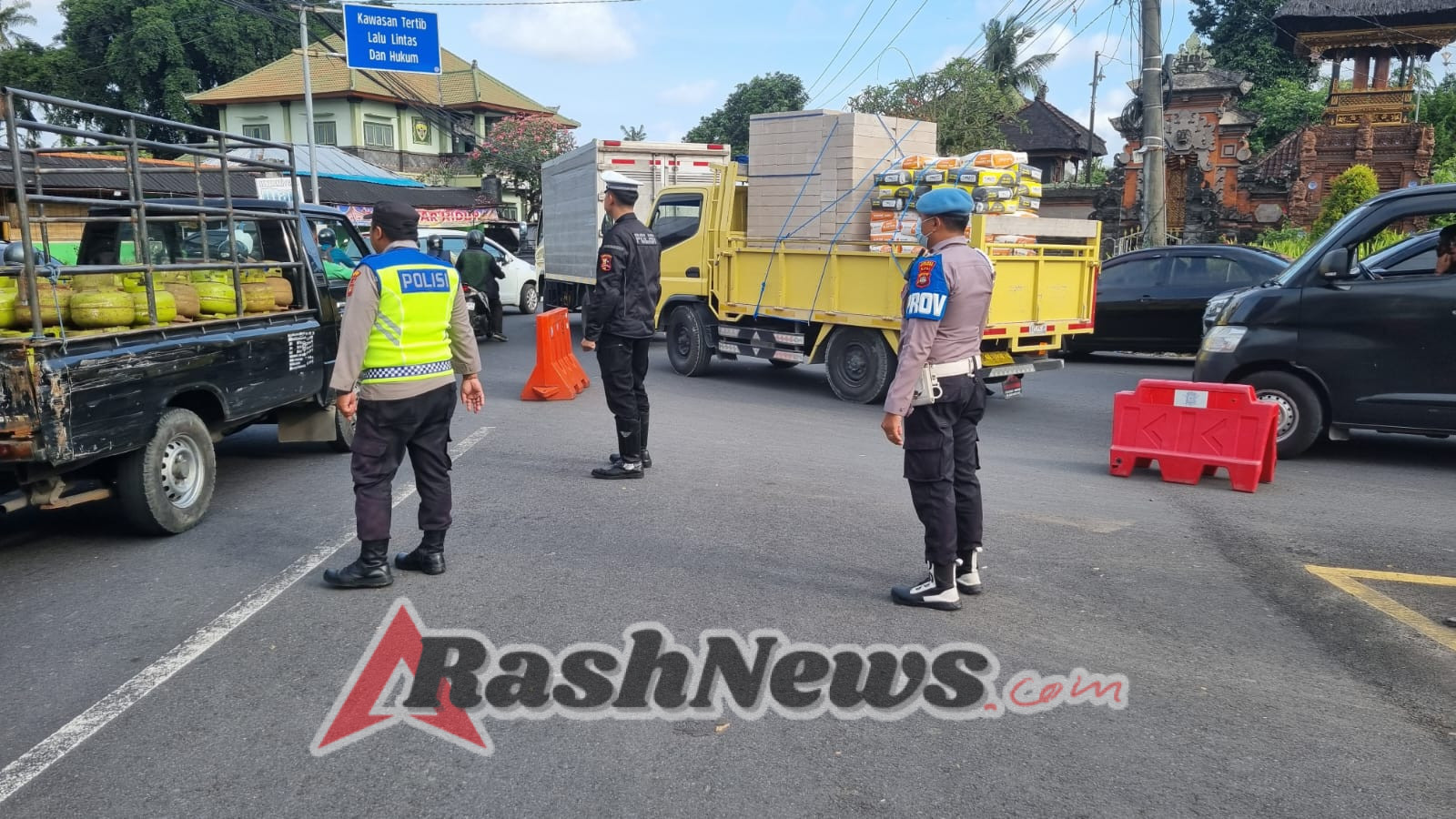 Pastikan Disiplin Anggota, Sipropam Res Badung Laksanakan Pengawasan Strong Point