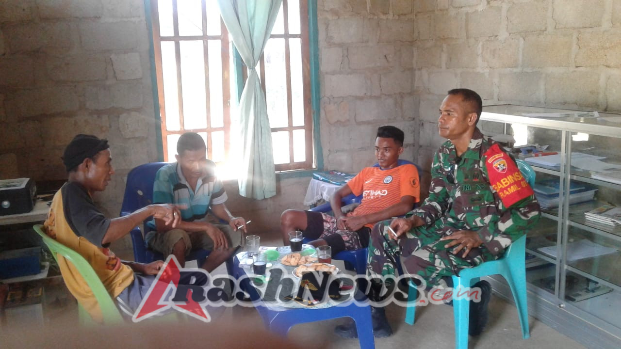 Babinsa Ajak Pemuda Suelain Manfaatkan Peluang Rekrutmen TNI AD