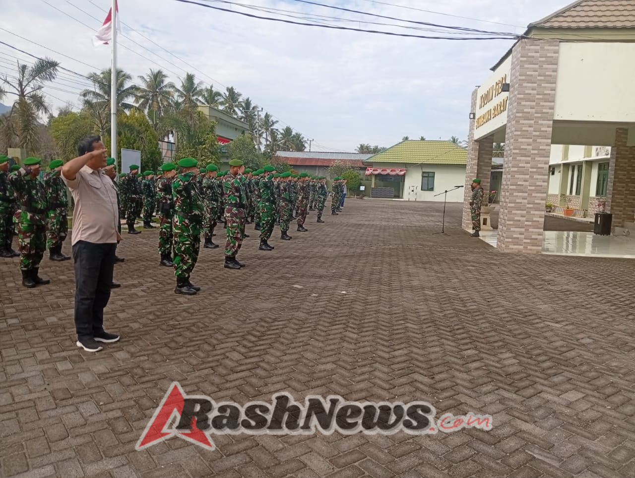 Kodim 1628/Sumbawa Barat Laksanakan Apel Siaga-III, Antisipasi Perkembangan Situasi