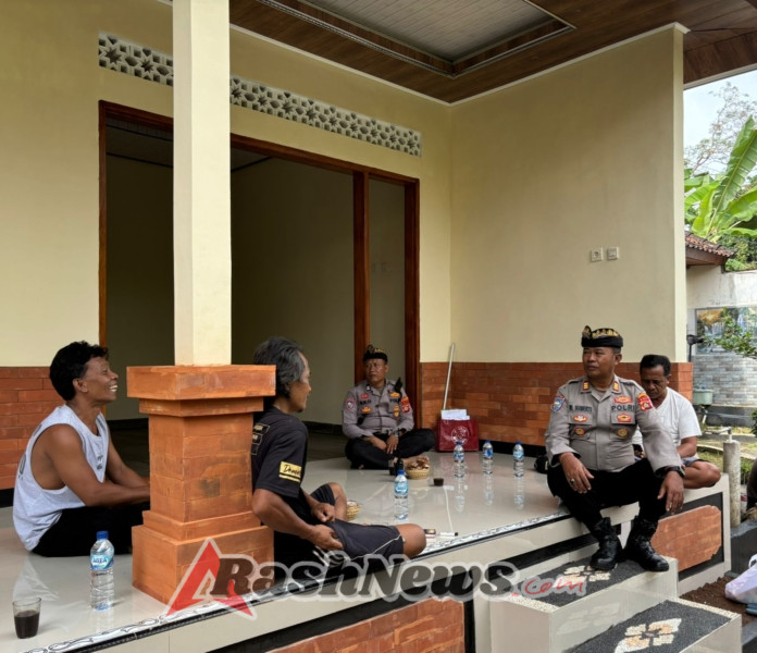 Satbinmas Melaksanakan Sambang Untuk Mewujudkan Situasi Kamtibmas Kondusif di Wilkum Polres Karangasem