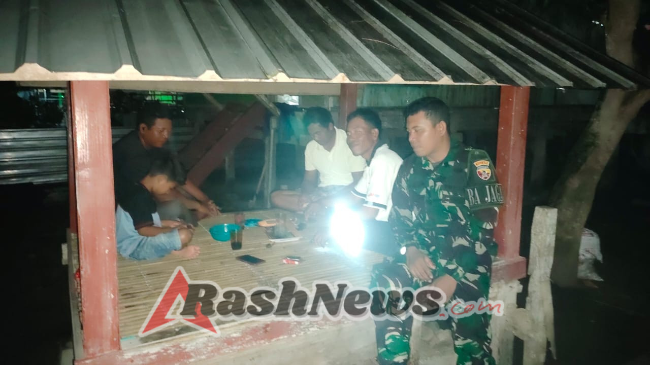 Babinsa Poto Tano Tekankan Pentingnya Peran Warga dalam Menjaga Ketertiban Lingkungan