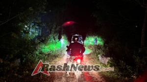 Babinsa Koramil 01/Loli Pimpin Patroli Malam Bersama Warga di Kelurahan Sobawawi