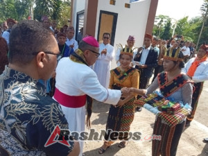Puncak Syukur Pesta Perak Paroki Datak, Babinsa Jadi Pilar Ketertiban