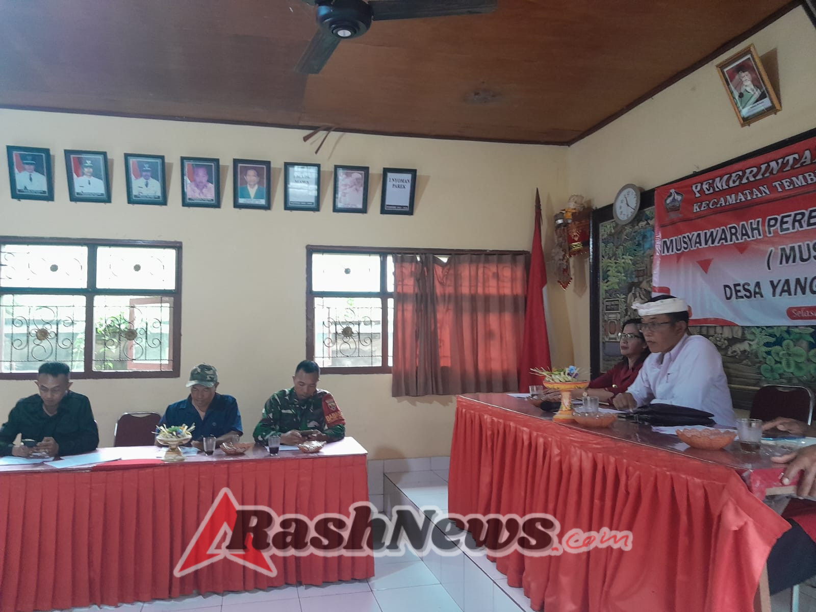 Wujudkan Desa Maju, Babinsa Yangapi Berperan Aktif dalam Musyawarah Perencanaan Pembangunan Desa 2025