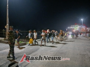 Babinsa Koramil 1602-01/Ende Aktif Monitor Keamanan Pelabuhan