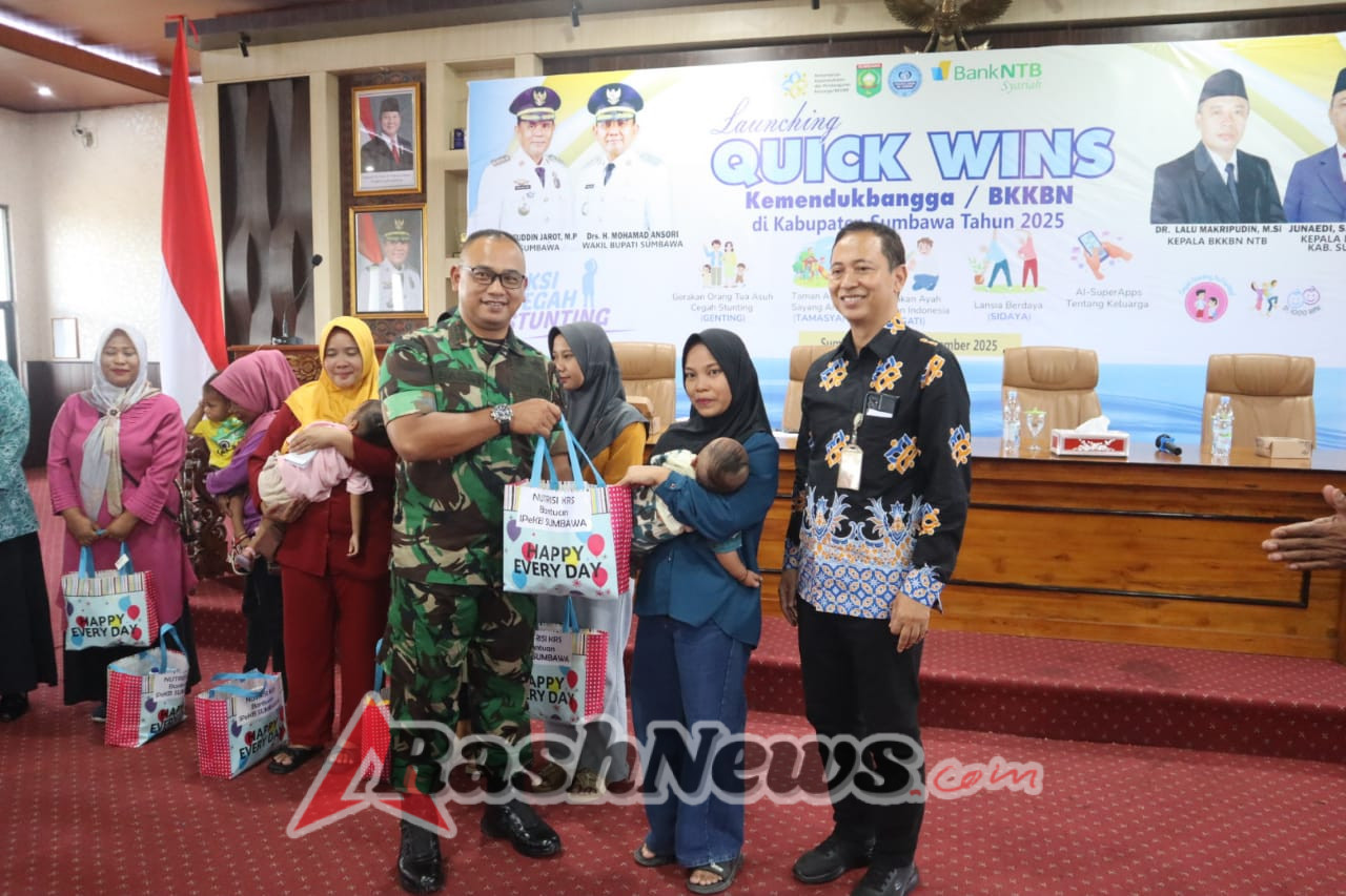 Sinergi TNI, Pemda, dan BKKBN di Sumbawa: Wujudkan Generasi Sehat Bebas Stunting