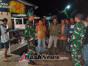 Anggota Koramil Moyo Hulu Gelar Patroli Rutin Jaga Kamtibmas di Wilayah