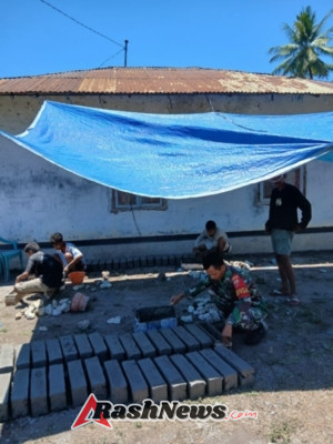 Kegiatan Sosial Babinsa Berjalan Lancar, Warga Apresiasi Kepedulian TNI