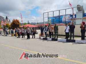 Dandim 1613/Sumba Barat Dukung Dan Mensukseskan Jalannya Tour De En Te Te