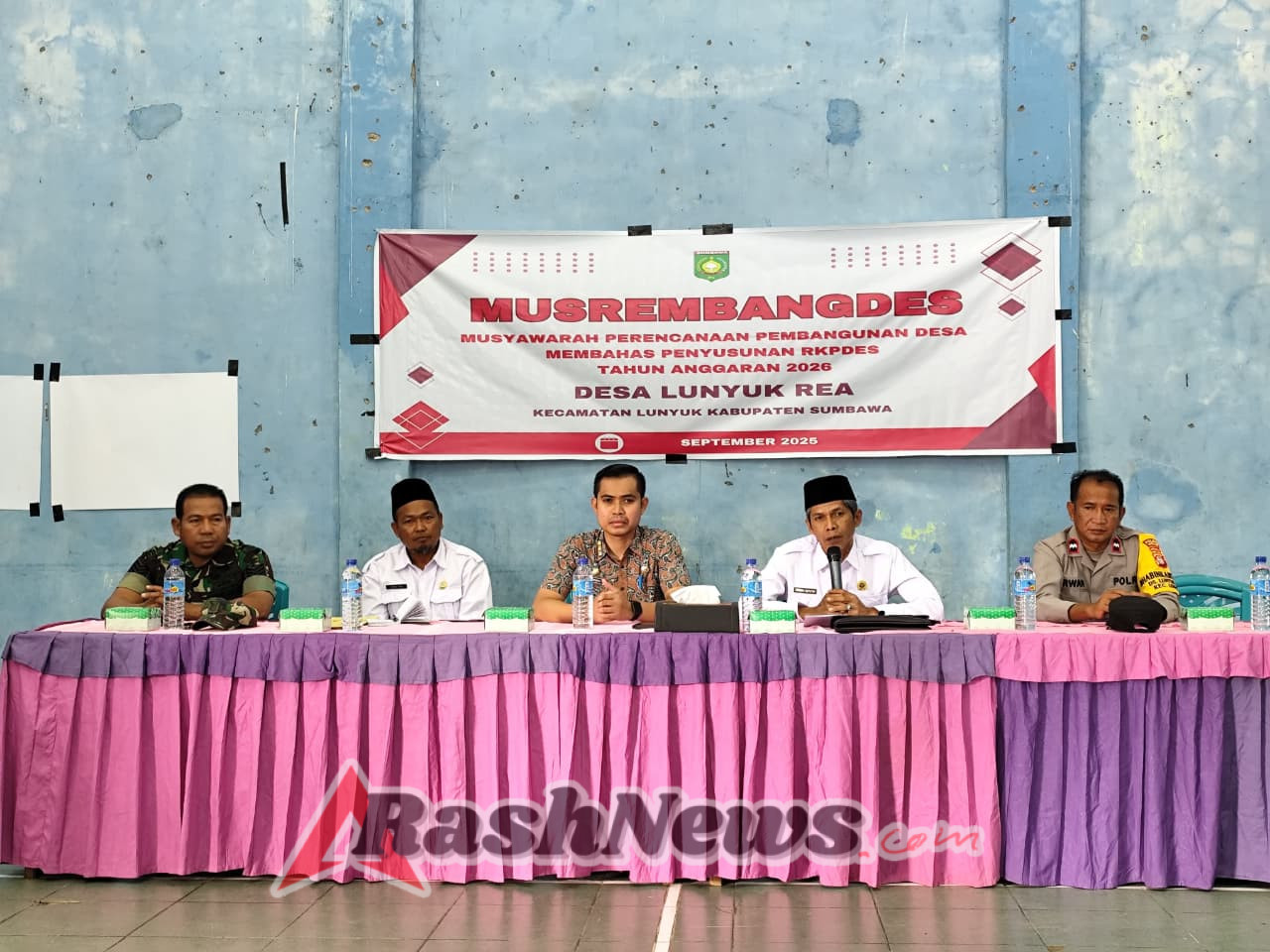 Babinsa Koramil Lunyuk: Siap Kawal Program Pembangunan Desa Tahun 2026