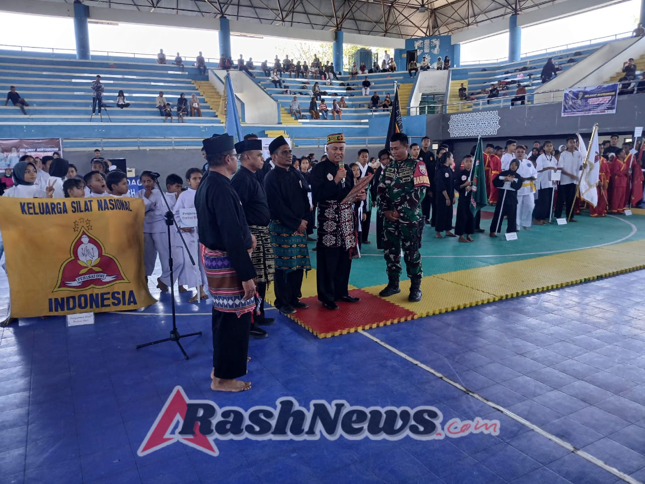 Ratusan Peserta Meriahkan Kejuaraan Pencak Silat Antar Perguruan