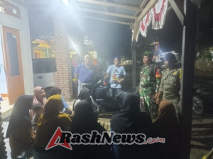 Koramil Woha Tekankan Edukasi Humanis Saat Patroli Siskamling di Bima