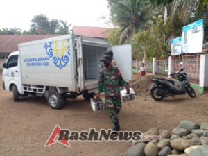 Sinergi Koramil Wawo dan Pemerintah Kecamatan Dukung Kesehatan dan Pendidikan Anak