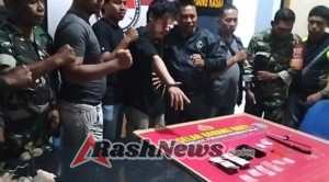 ‎Koramil Empang Gagalkan Peredaran Sabu di Kecamatan Tarano, Terduga Pelaku Diamankan