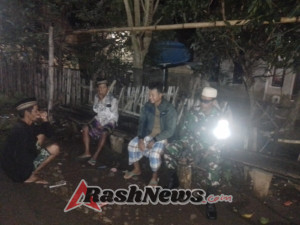 Babinsa Kilo dan Warga Bersinergi Wujudkan Lingkungan Aman