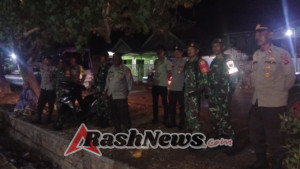 Tim Gabungan TNI-Polri Tinjau Keamanan Desa Sie, Simpasai, Pela, dan Sekitarnya