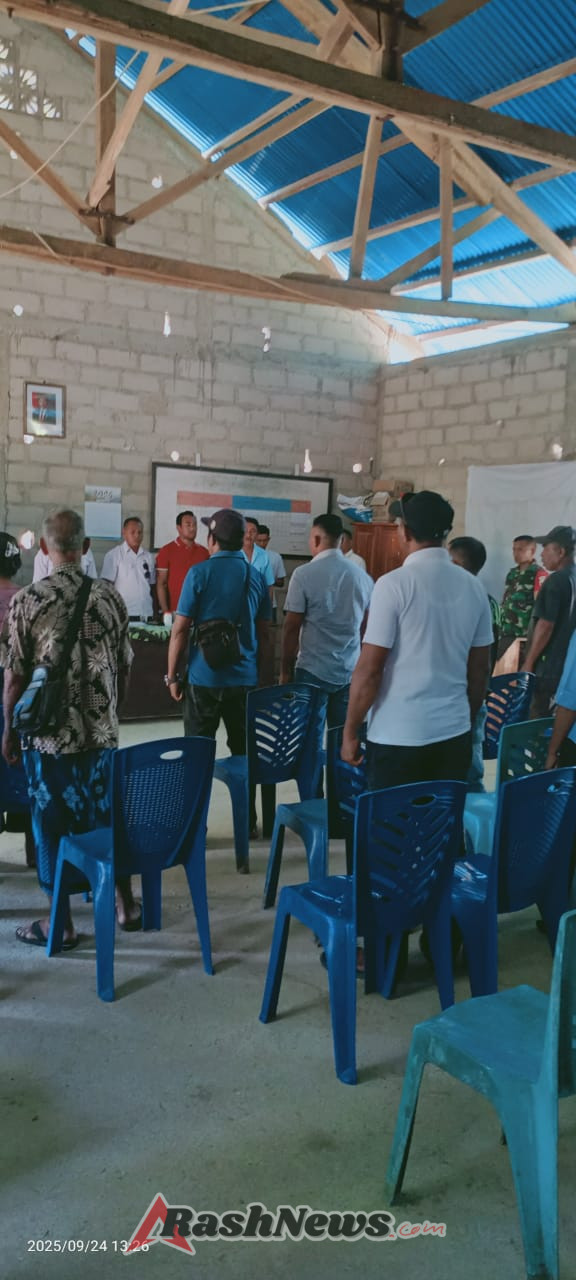 TNI Bersinergi dengan Pemerintah Desa dan Tenaga Kesehatan untuk Rencana Pembangunan Desa Matanae 2026