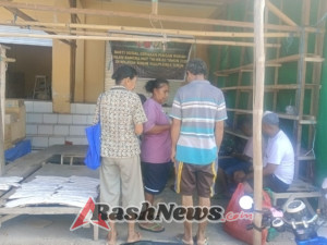 Kodim 1624/Flotim Kembali Salurkan Beras Murah di Pasar Oka