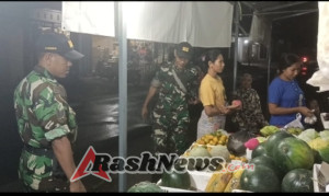 ‎Patroli TNI di Desa Gelora Perkuat Silaturahmi dan Kekompakan Warga