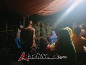Patroli Siskamling Ambalawi Berjalan Aman, Sinergi Aparat dan Masyarakat Terjaga