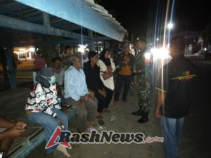 Jaga Ketertiban Lingkungan,Koramil Woha terus Lakukan Patroli Siskamling