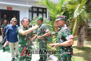 Pangdam IX/Udayana Mayjen TNI Piek Budyakto Tinggalkan Kupang