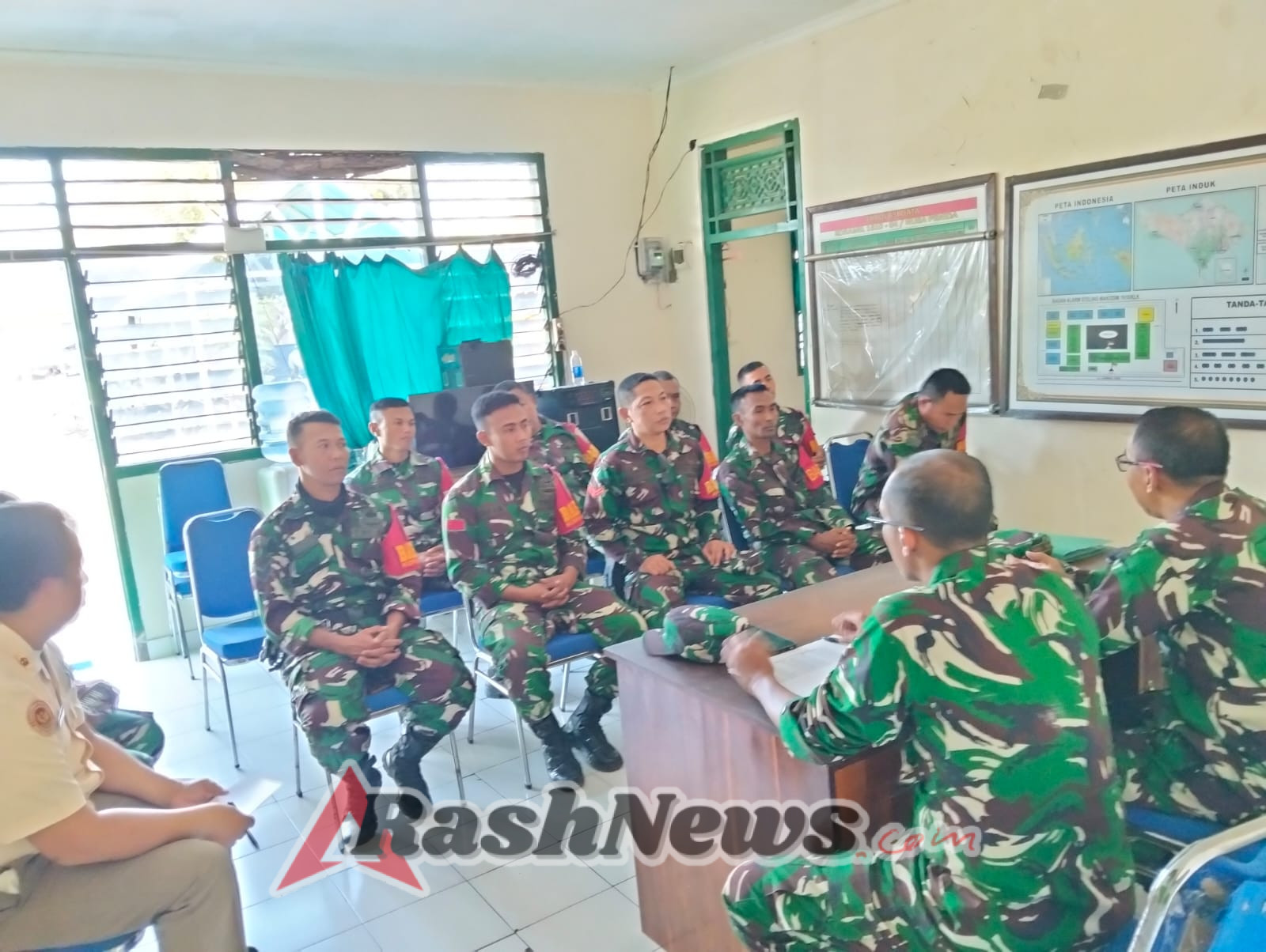 Optimalkan Tupoksi, Ini Penekanan Danramil Nusa Penida Saat Gelar Jam Komandan