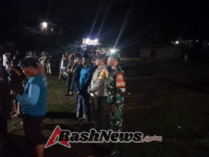 ‎Wujudkan Lingkungan Aman, Koramil 1607-09/Utan Intensifkan Patroli Malam