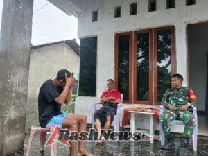 Ciptakan Rasa Aman, Babinsa Ende Gencarkan Komsos dan Pamwil di Dusun Zopau