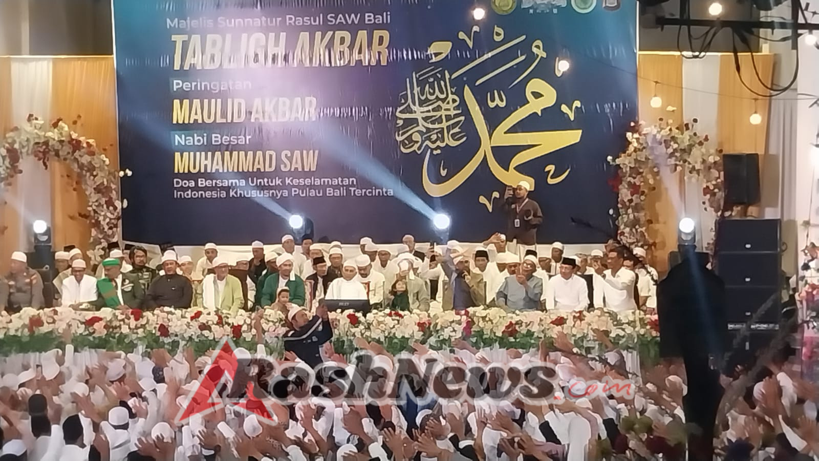 Hadiri Tabligh Akbar Maulid Nabi Muhammad SAW 1447 H, Danramil Klungkung Rajut Sinergi Dan Harmoni Wujudkan Indonesia Damai