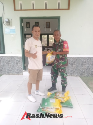 TNI Hadir untuk Rakyat: Babinsa Ba’a Salurkan Beras Murah SPHP ke Masyarakat